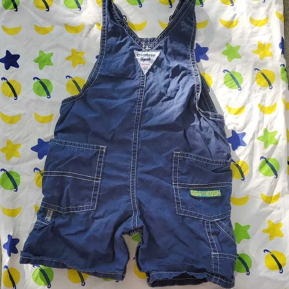 OshKosh B'gosh 18 Months Dark Blue Toddler Overalls 🌏5/$10🌏